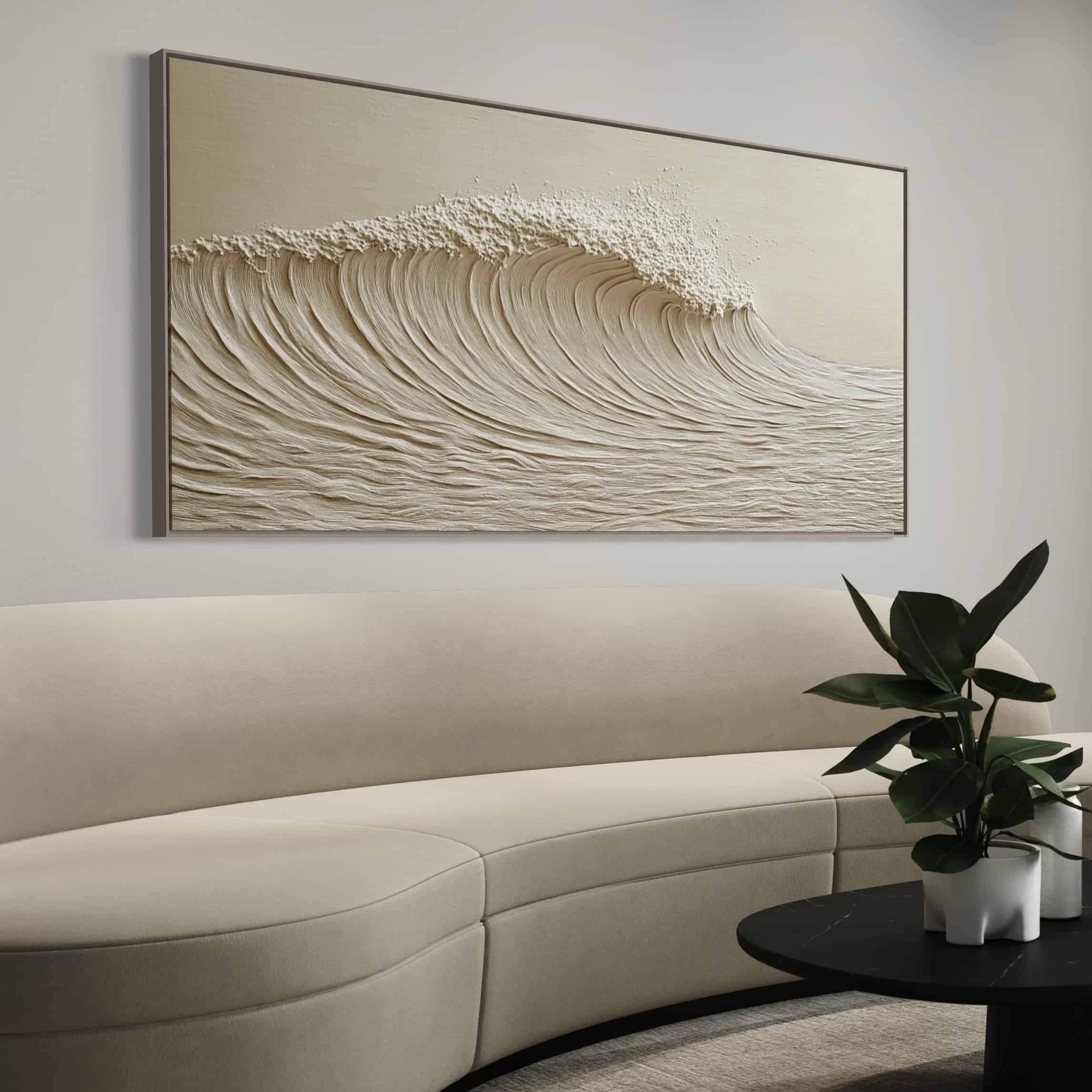 SEA & BEACH ART "IVORY CREST"