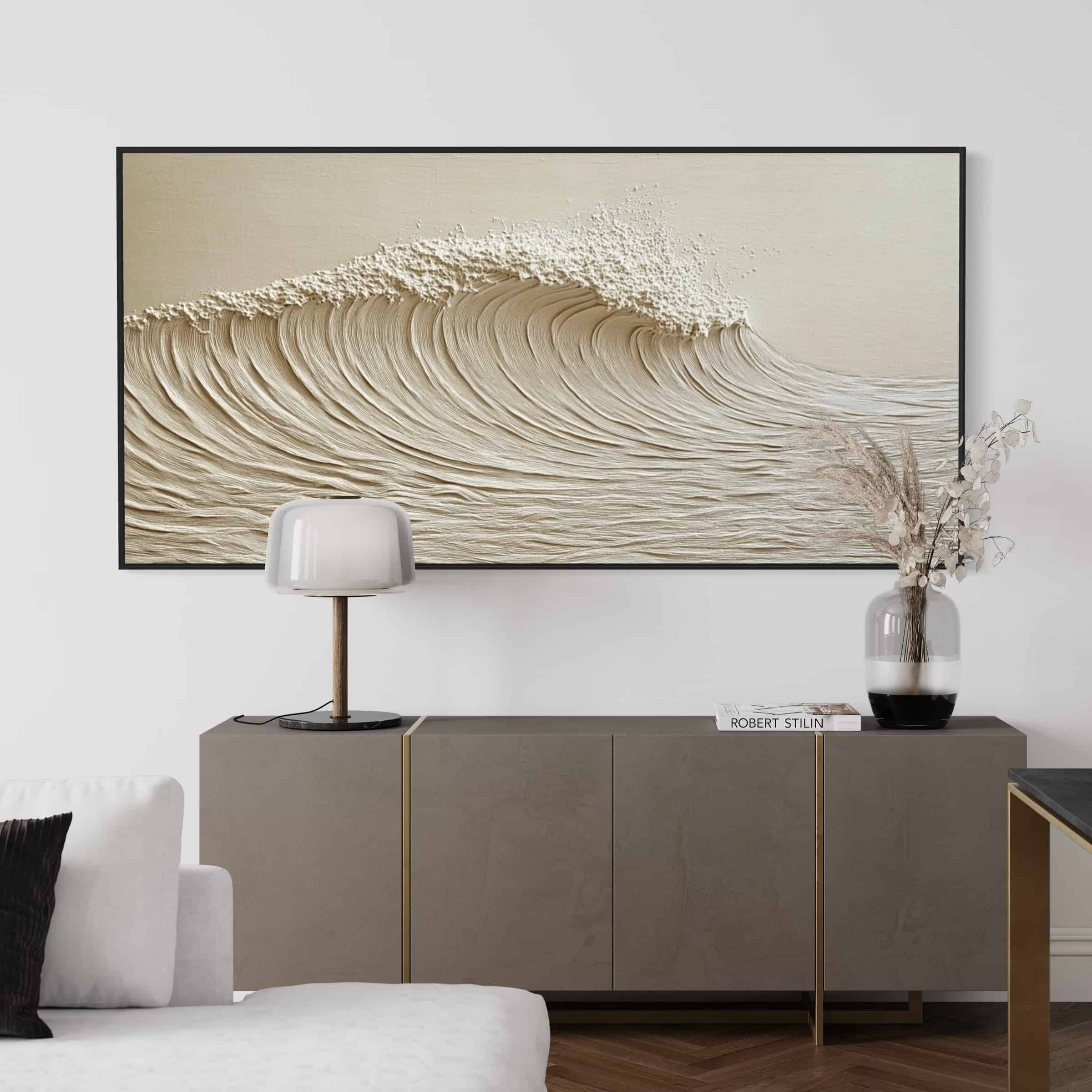 SEA & BEACH ART "IVORY CREST"