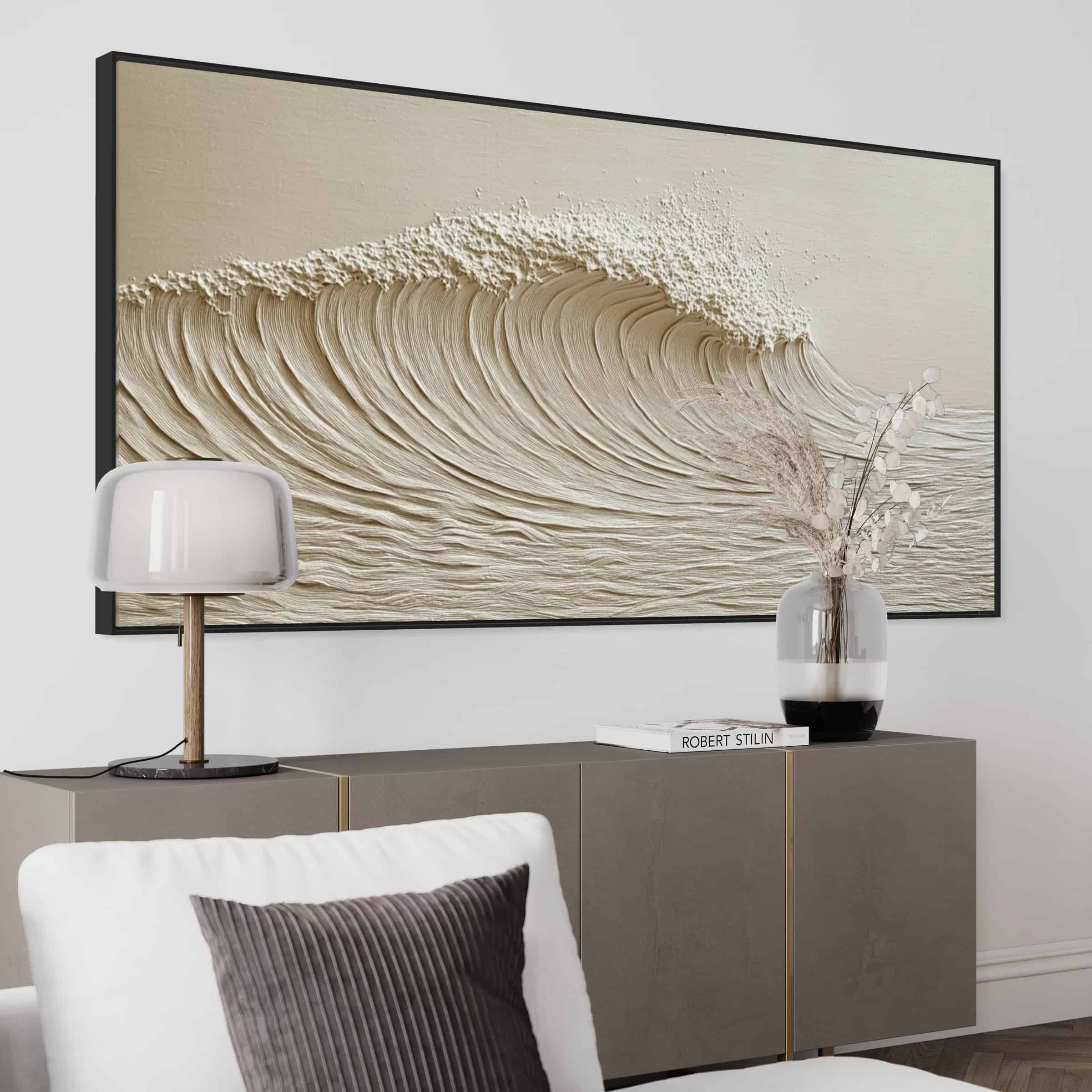 SEA & BEACH ART "IVORY CREST"