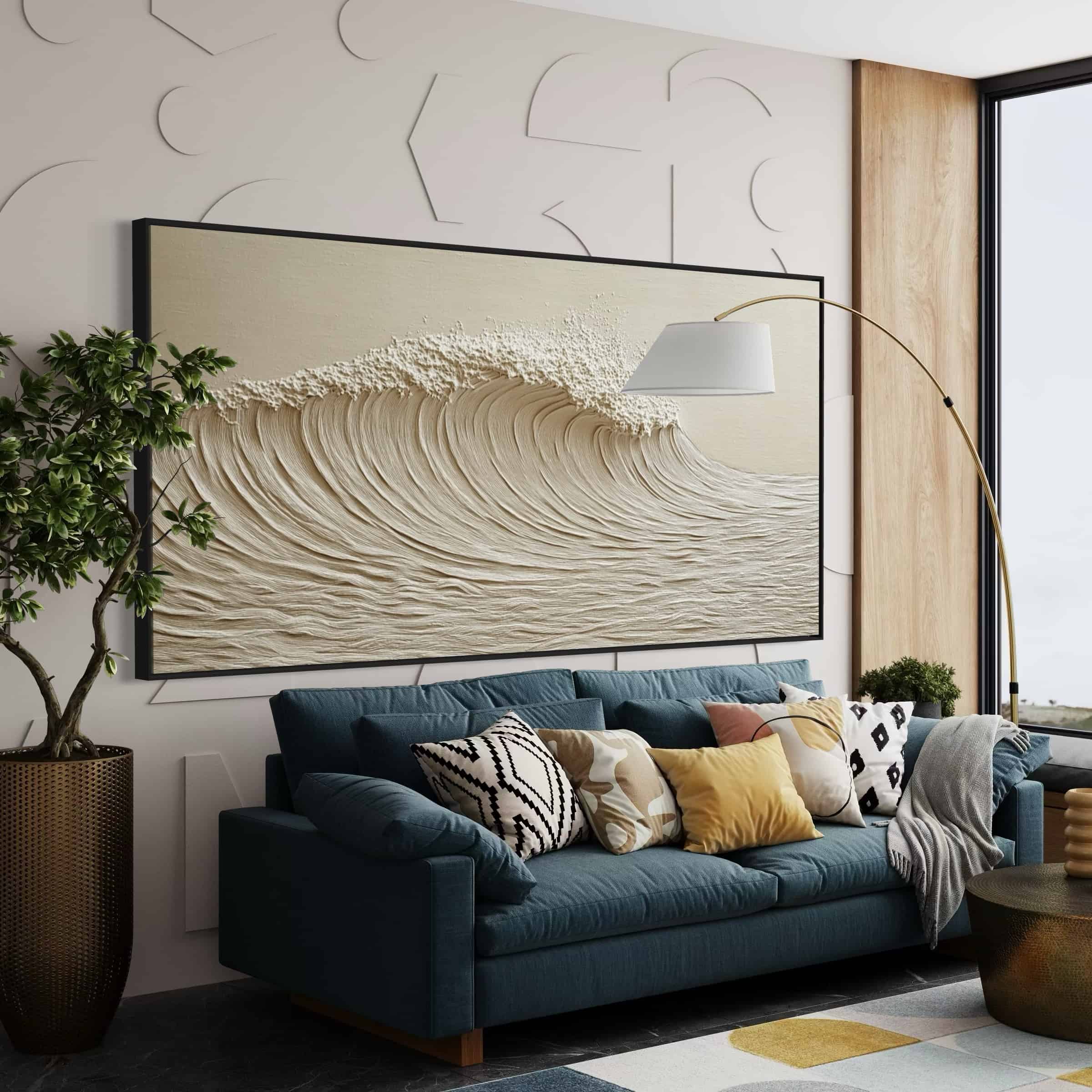 SEA & BEACH ART "IVORY CREST"
