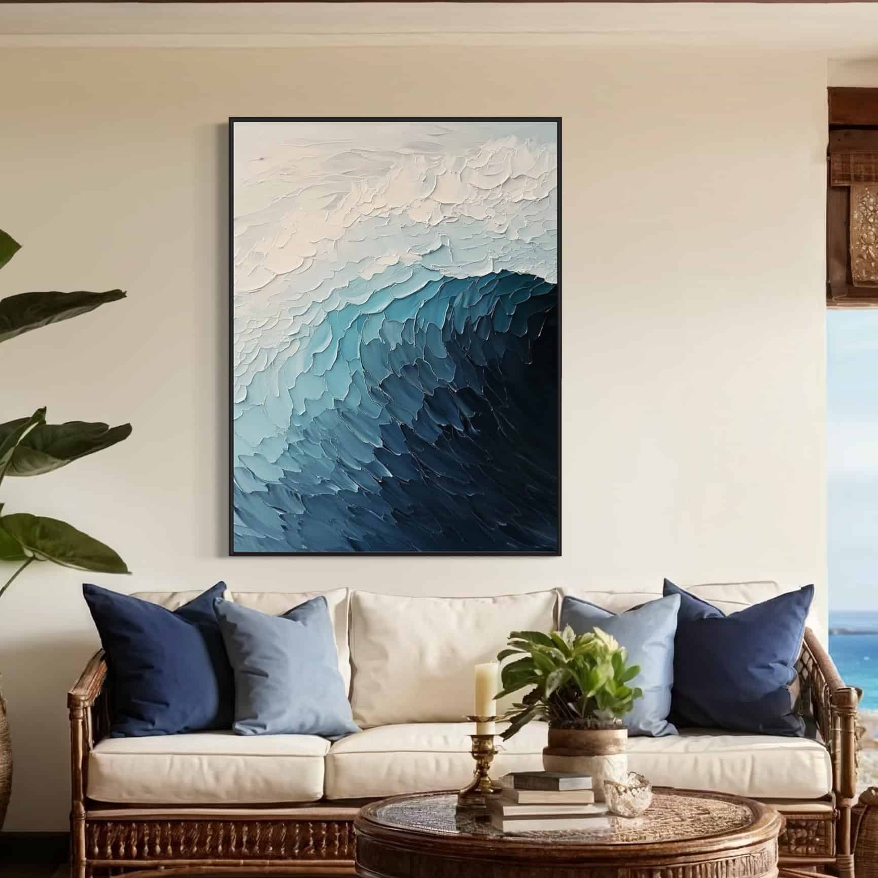 SEA & BEACH ART "AZURE ABYSS"