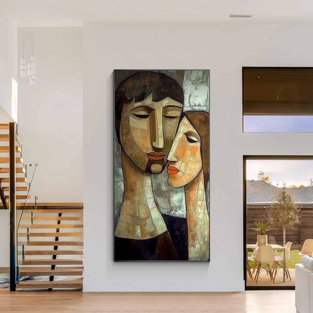 TRANSITIONAL ART "A QUIET UNDERSTANDING"
