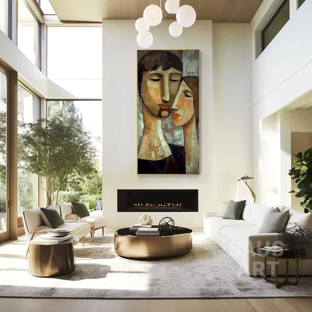 TRANSITIONAL ART "A QUIET UNDERSTANDING"