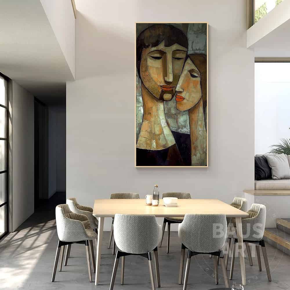 TRANSITIONAL ART "A QUIET UNDERSTANDING"