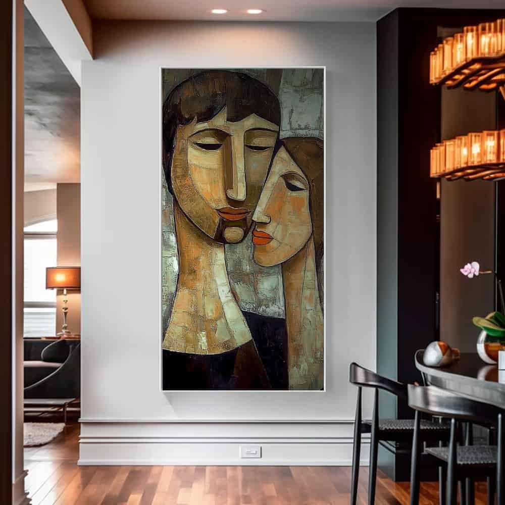 TRANSITIONAL ART "A QUIET UNDERSTANDING"