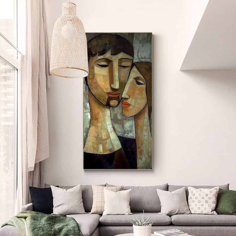 TRANSITIONAL ART "A QUIET UNDERSTANDING"