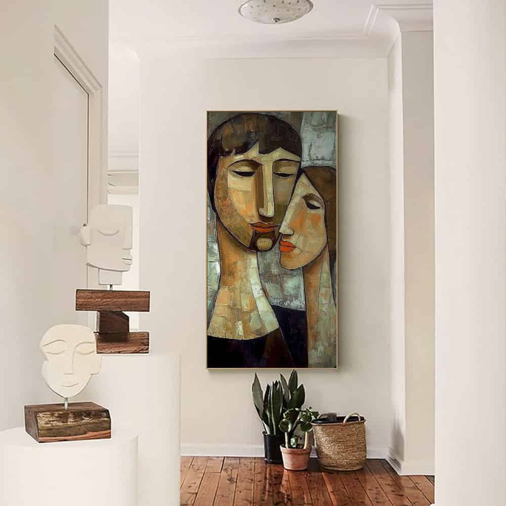 TRANSITIONAL ART "A QUIET UNDERSTANDING"