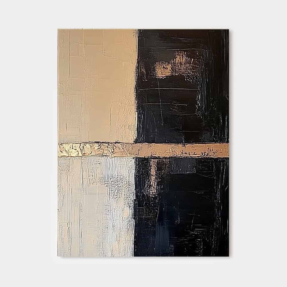 TRANSITIONAL ART "GILDED SEAM"