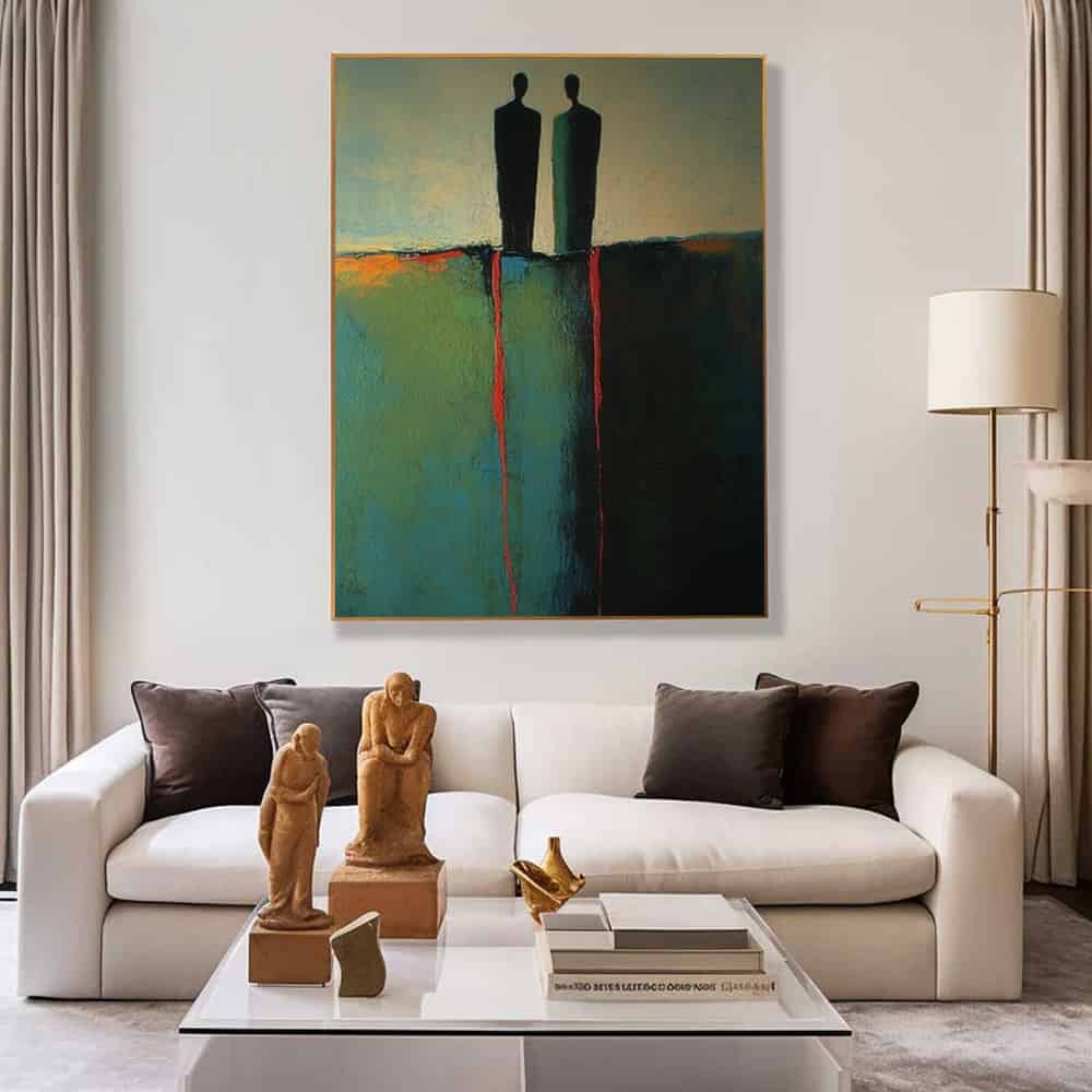 TRANSITIONAL ART "THE PRECIPICE"