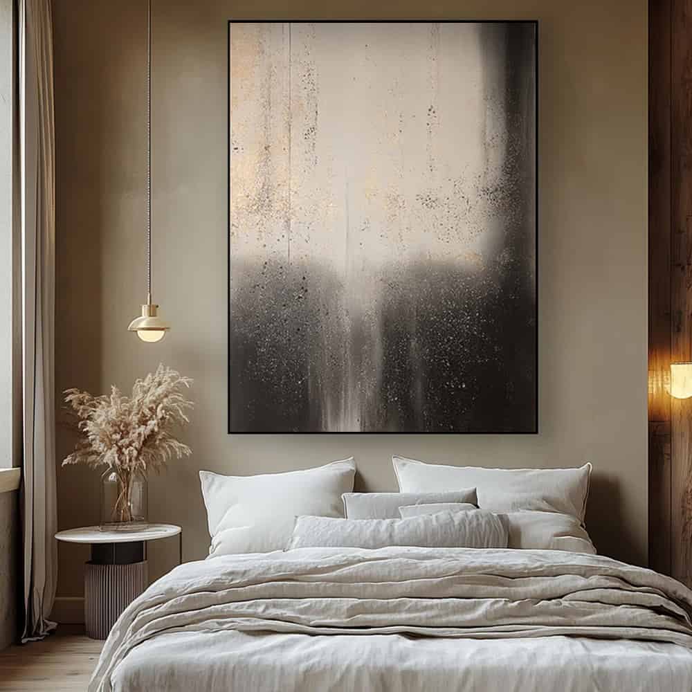WABI SABI WALL ART "ASHEN VEIL"