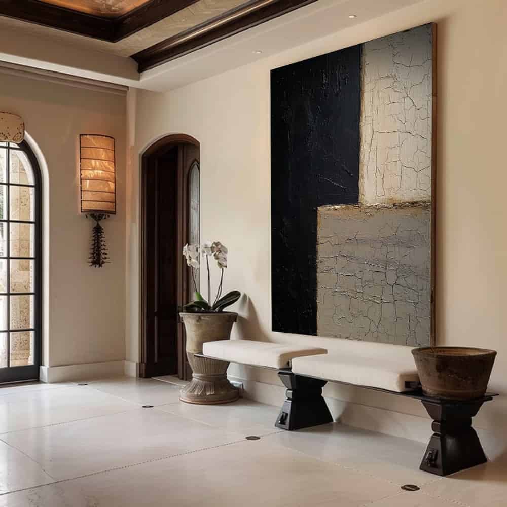 WABI SABI WALL ART "CORNERSTONE"