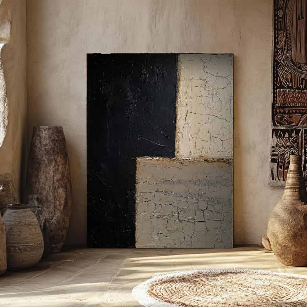 WABI SABI WALL ART "CORNERSTONE"