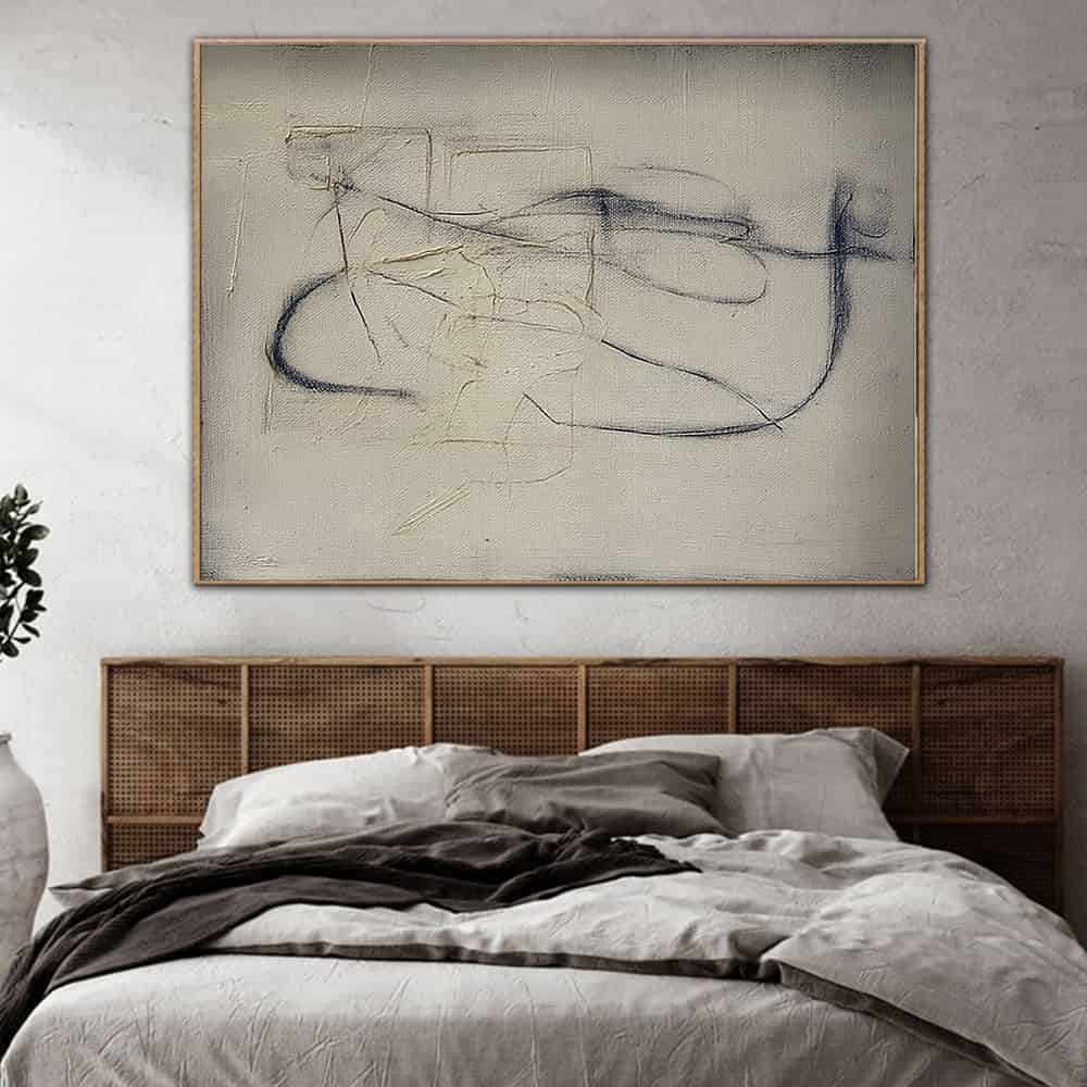 WABI SABI WALL ART "FUGITIVE SCRIPT"