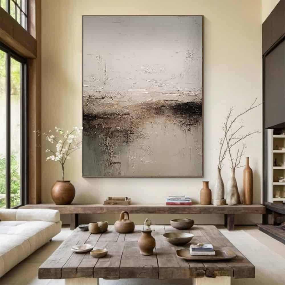 WABI SABI WALL ART "SILENT ESTUARY"