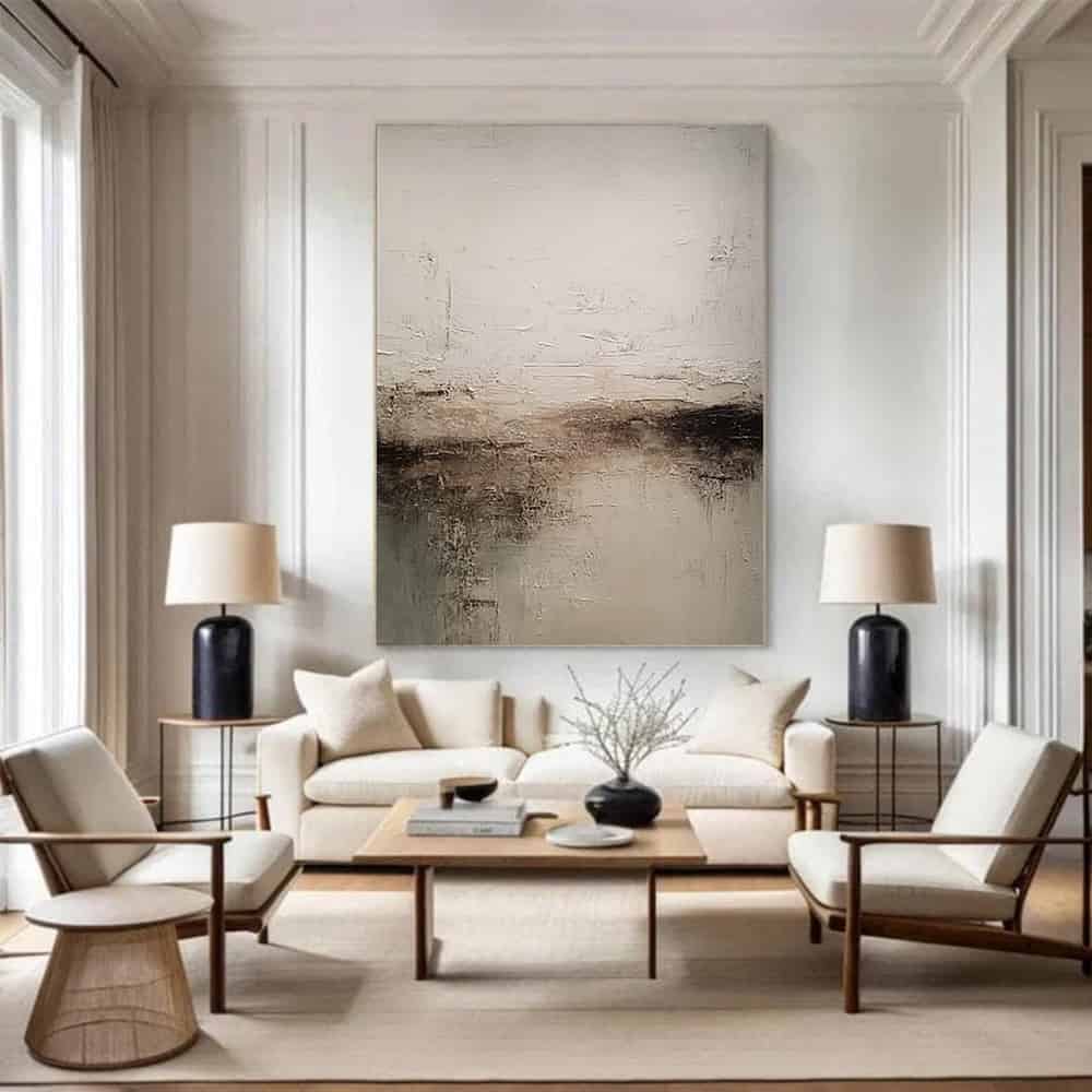 WABI SABI WALL ART "SILENT ESTUARY"