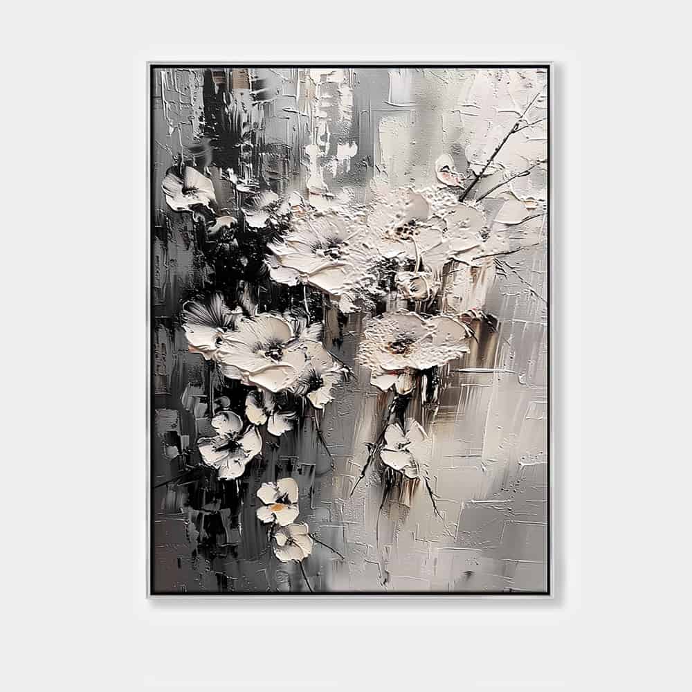 WABI SABI WALL ART "WINTER'S BLOOM"